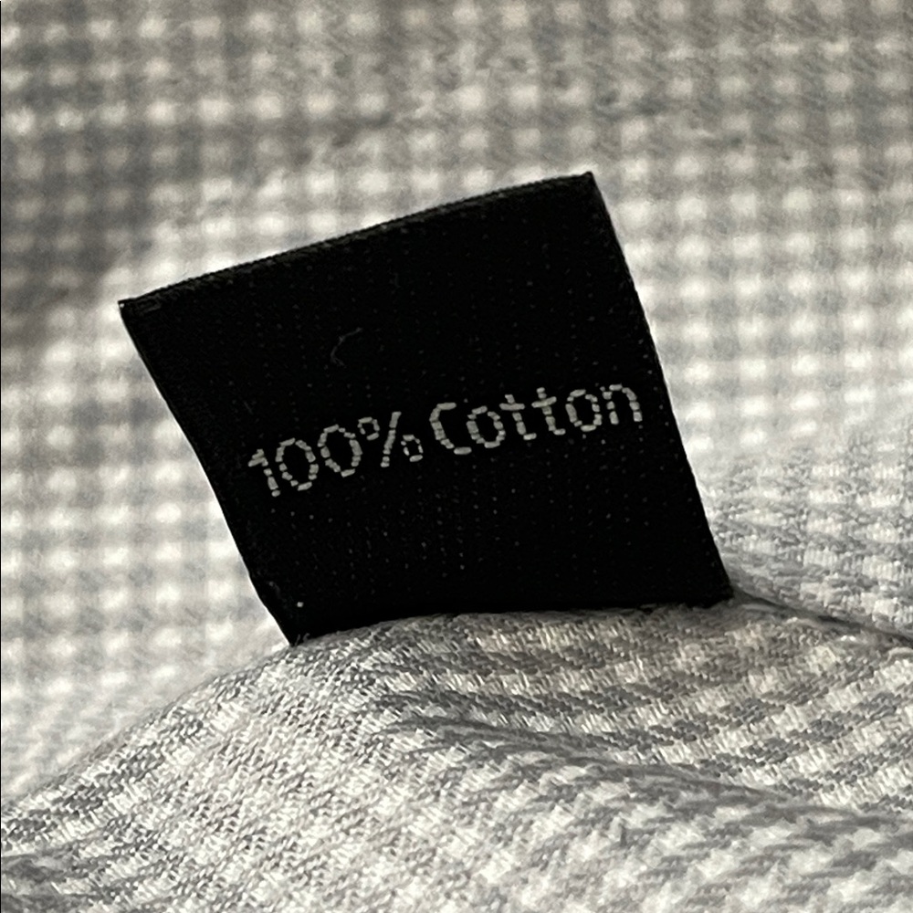 Ike Behar Men's Gray Checked  Dress Shirt - Picture 5 of 5
